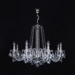 Designer lighting installation with bespoke details