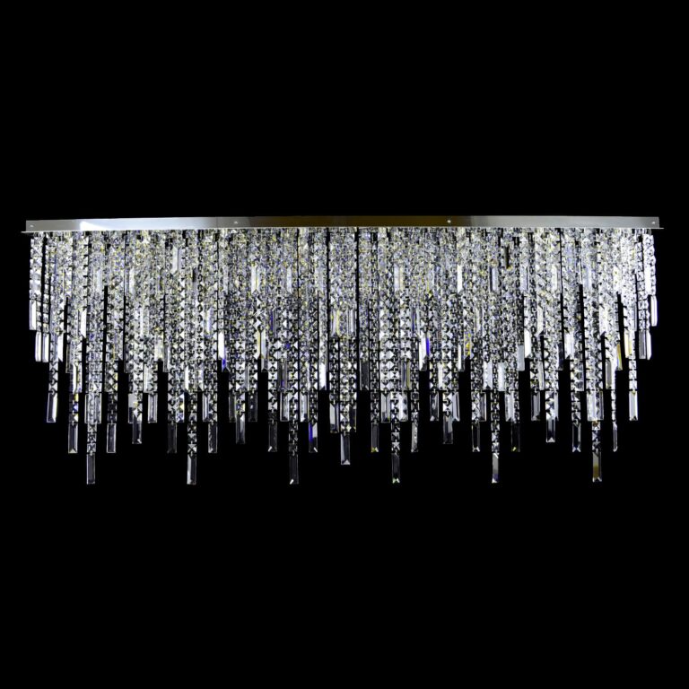 Handcrafted chandelier made from fine crystal
