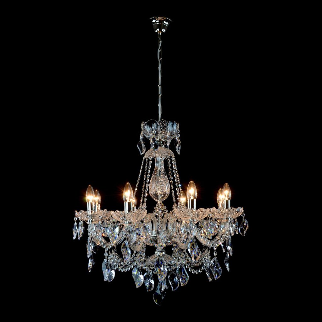 Contemporary crystal lighting by Magnolia Blossom Interiors