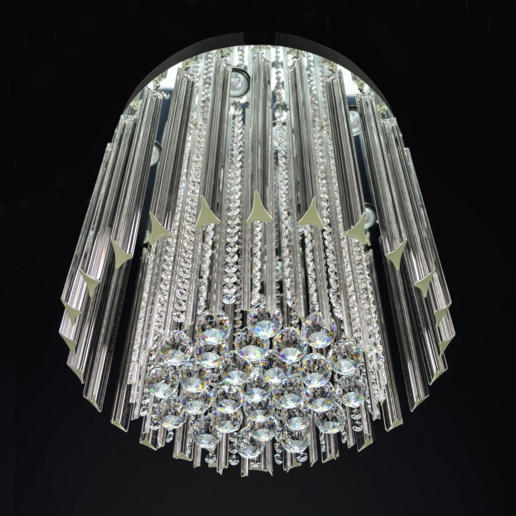 Elegant chandelier enhancing refined interiors