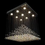 Elegant lighting centerpiece by Magnolia Blossom Interiors