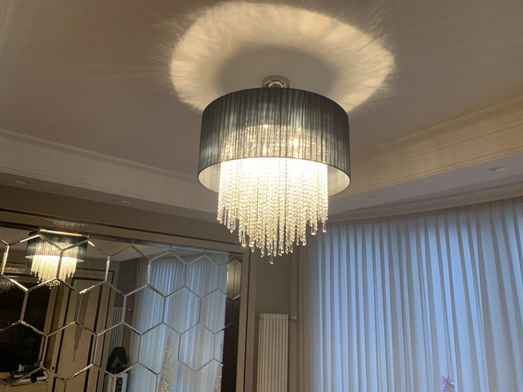Elegant handmade lighting feature for homes