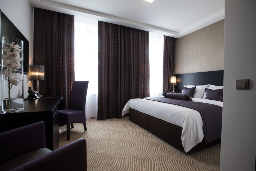 Luxury interior lighting with crystal elements