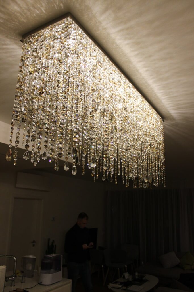 Bespoke lighting design for elegant interiors
