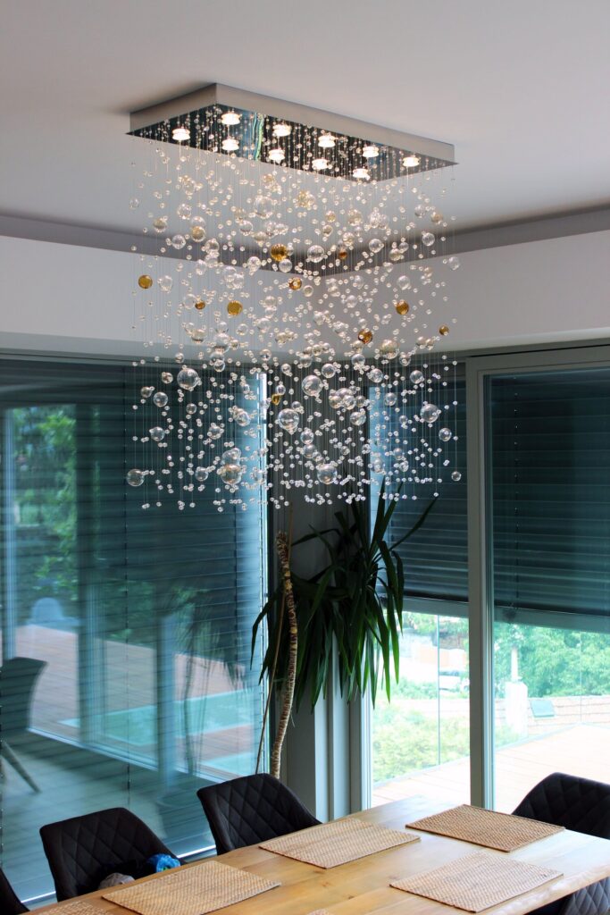 Luxury chandelier crafted for contemporary homes