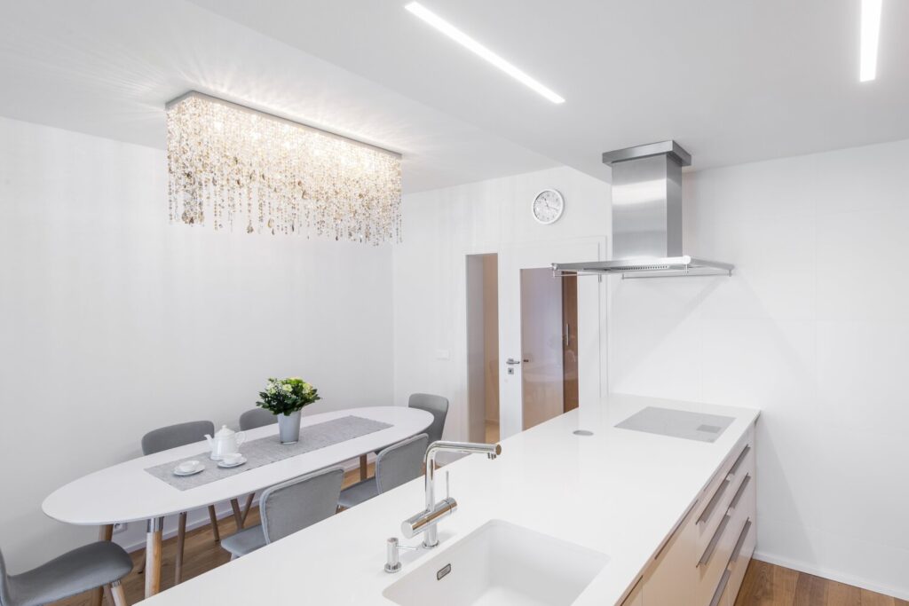 Elegant chandelier design enhancing home atmosphere