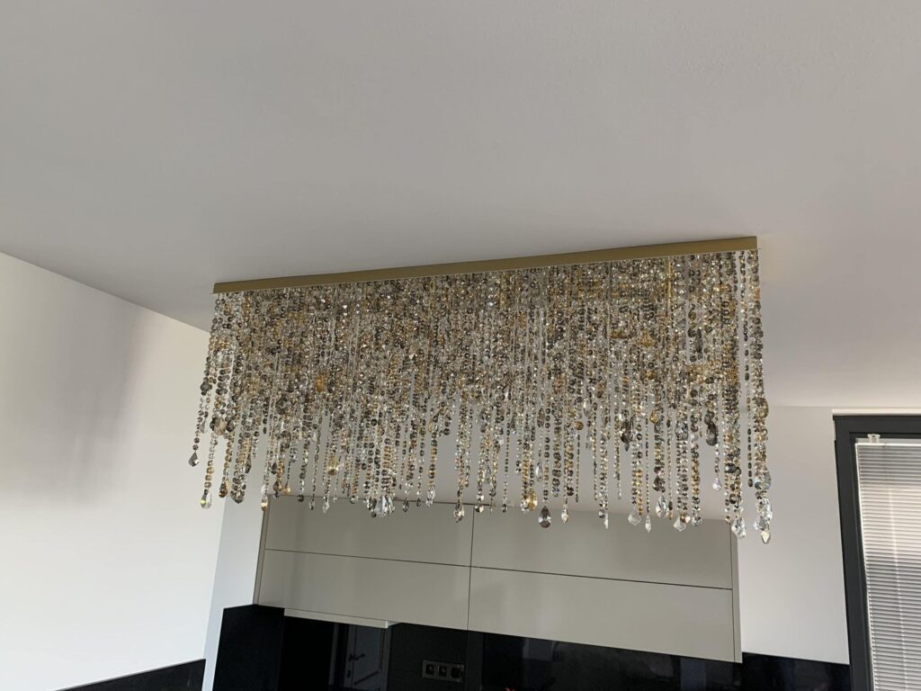 Luxury chandelier design inspired by nature and light