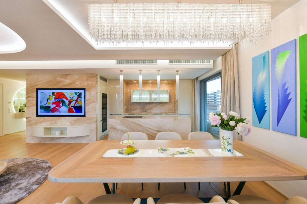 Elegant handmade lighting feature for homes