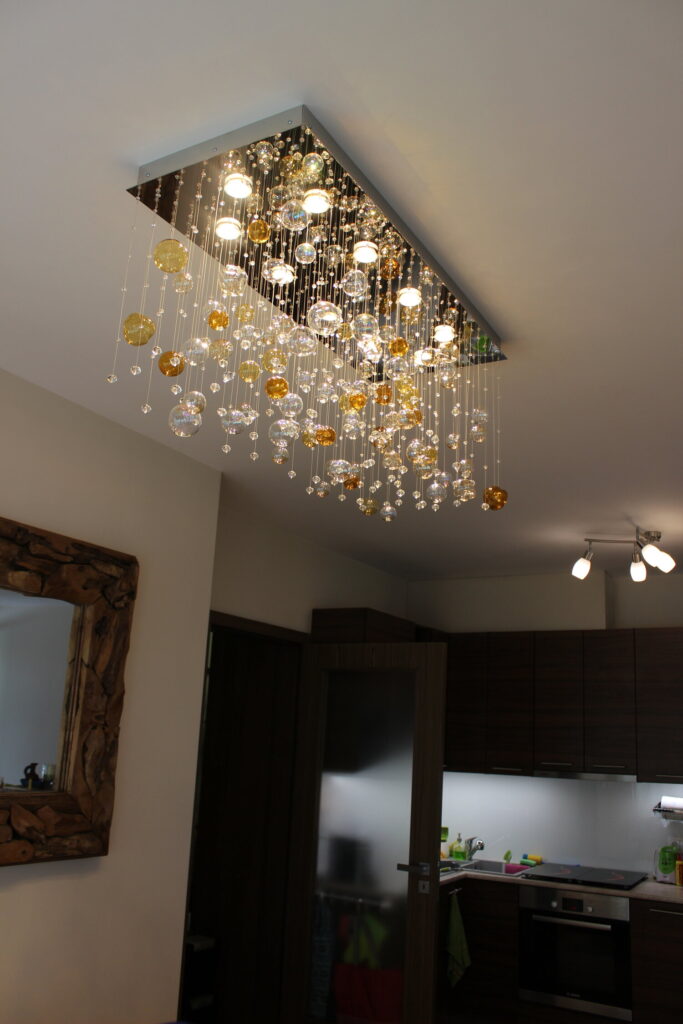 Modern luxury lighting fixture for living room