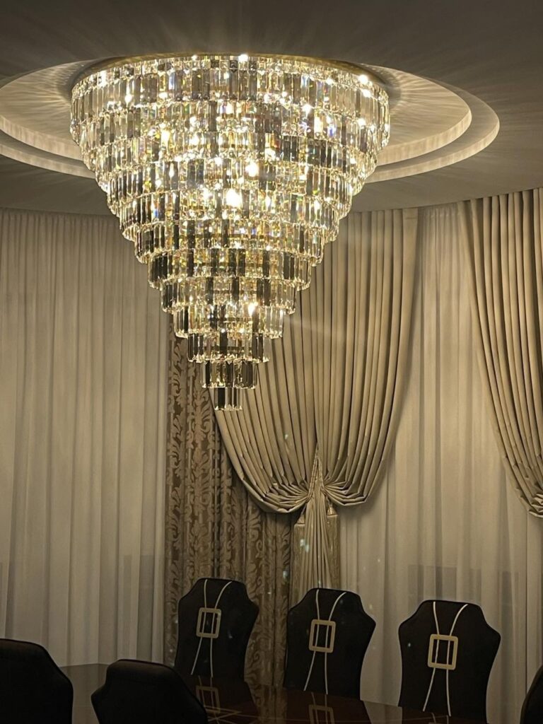 Bespoke lighting design for elegant interiors