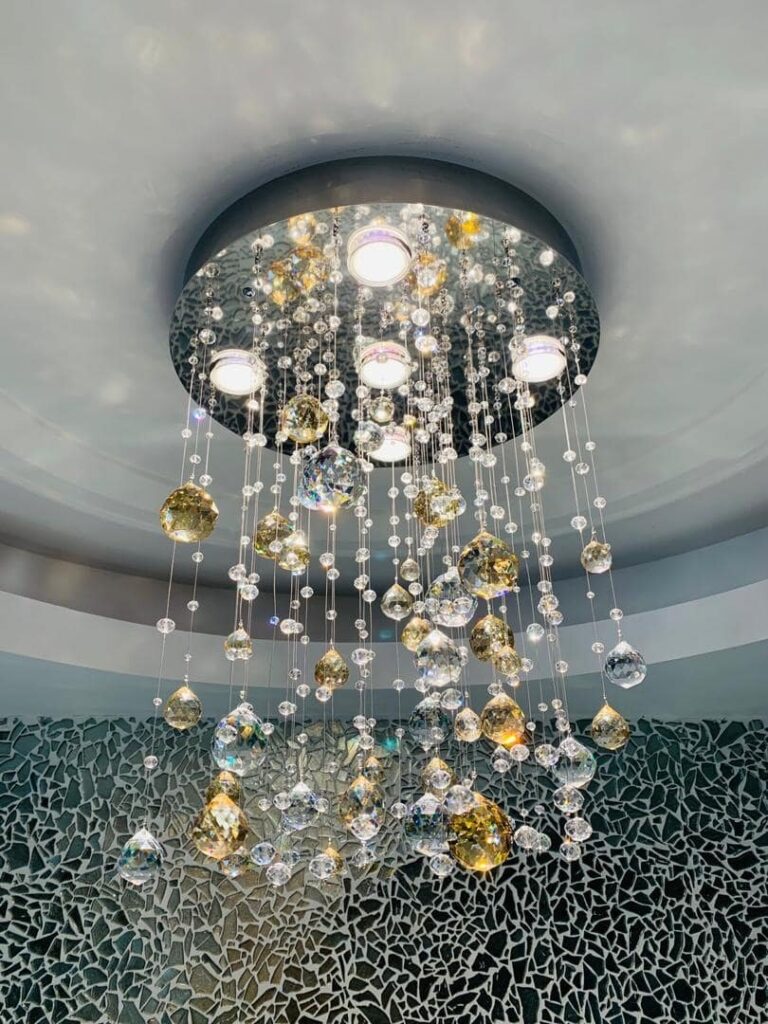 Elegant handmade lighting feature for homes