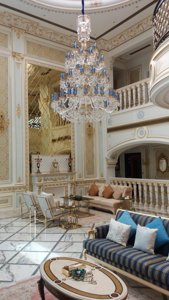 Handcrafted chandelier celebrating timeless elegance