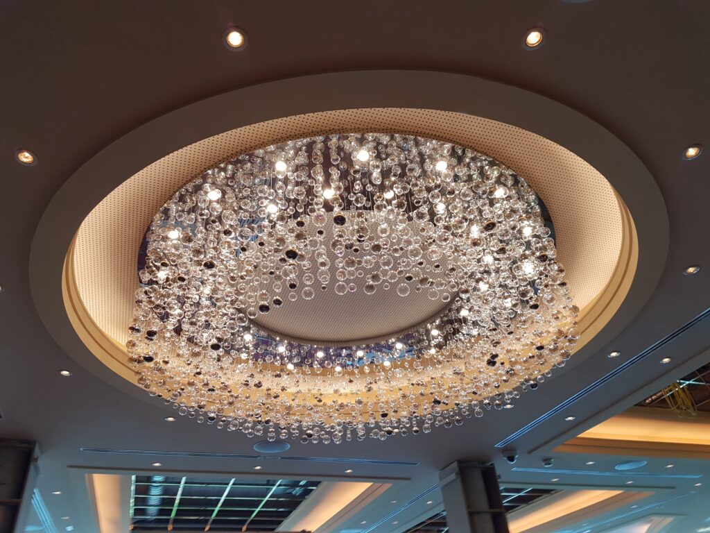 Premium bespoke chandelier adding brilliance to interiors
