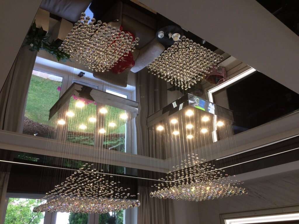 Unique bespoke lighting piece by Magnolia Blossom Interiors