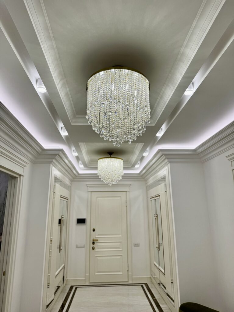 Premium glass chandelier made with craftsmanship