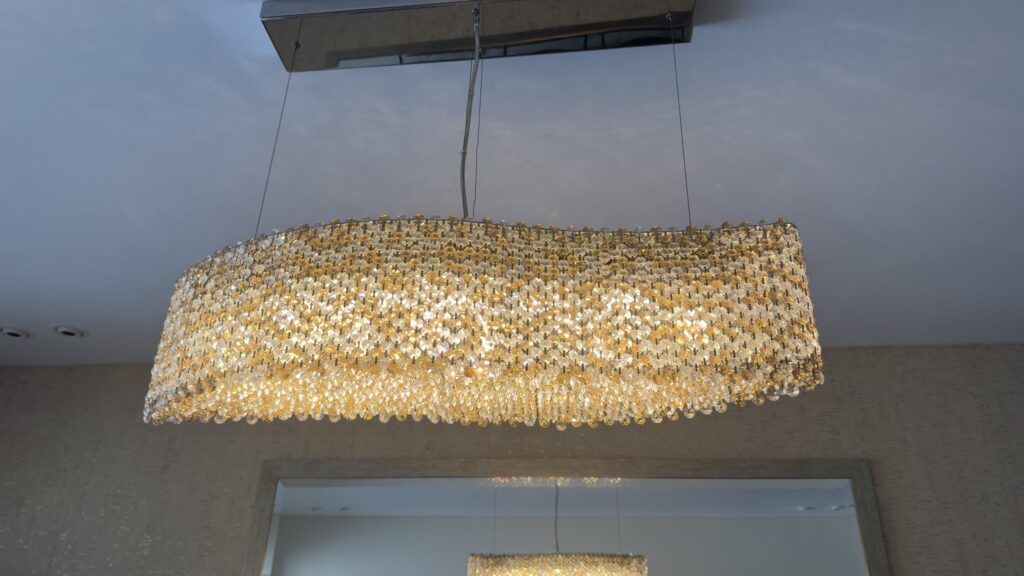 Bespoke lighting design for elegant interiors