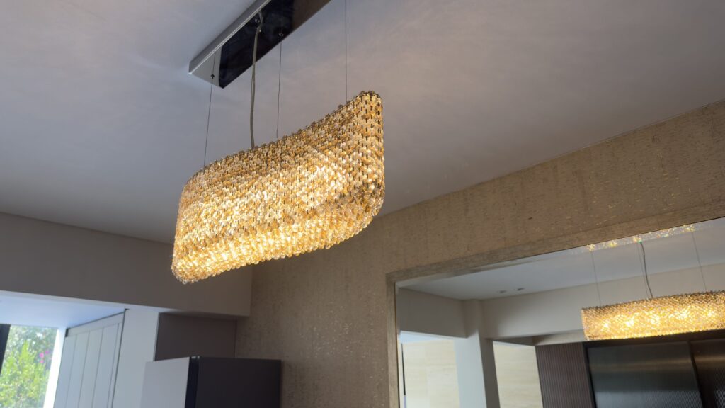 Luxury chandelier crafted for contemporary homes
