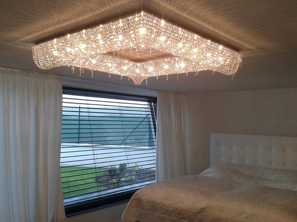 High-end interior lighting with elegant design