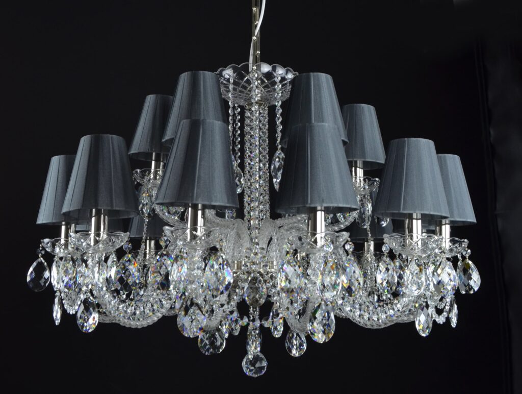Contemporary crystal lighting by Magnolia Blossom Interiors