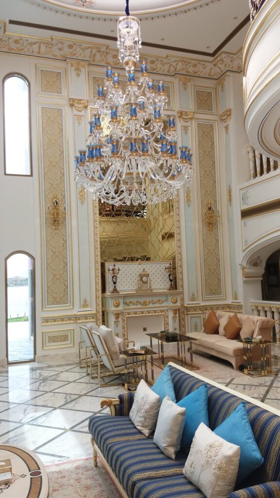 Crystal masterpiece illuminating stylish interiors