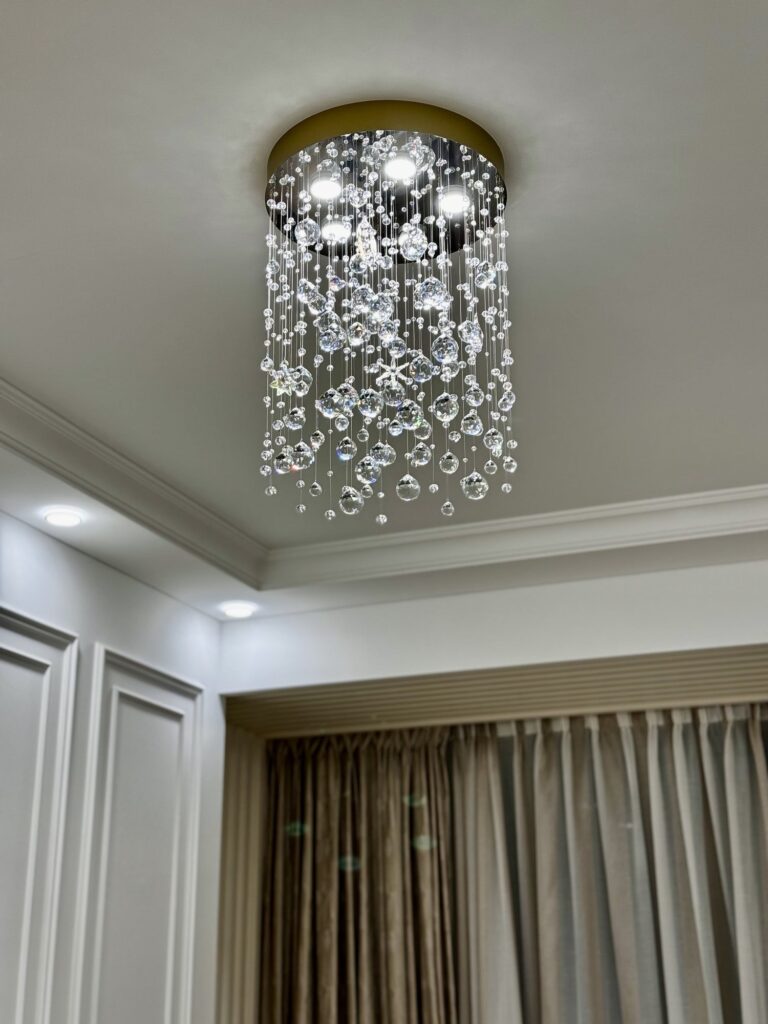 Handmade chandelier symbolizing luxury craftsmanship